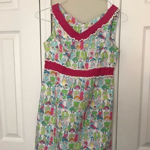 Lilly Pulitzer Derby Days shift size 2 HTF
